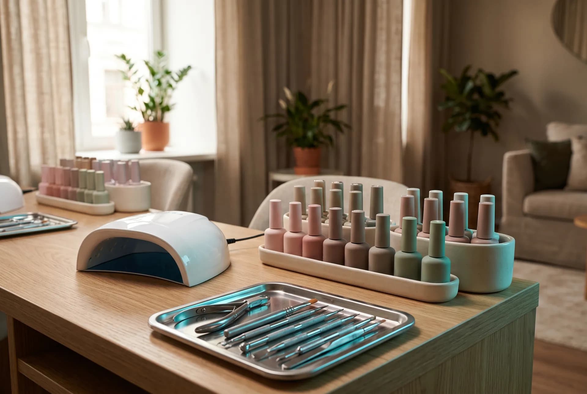 Nail salons interior