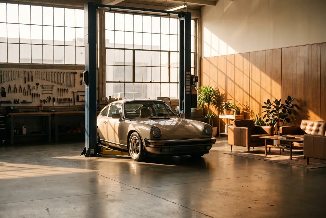Auto repair & maintenance interior