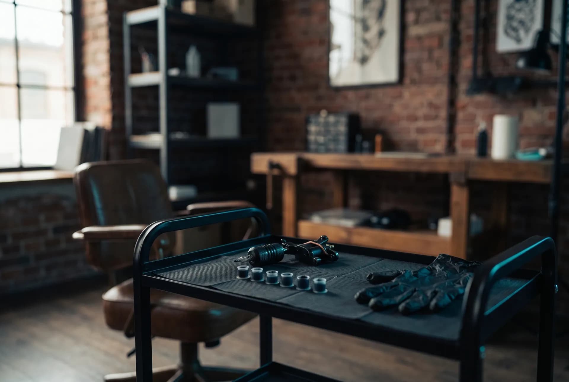 Tattoo studios interior
